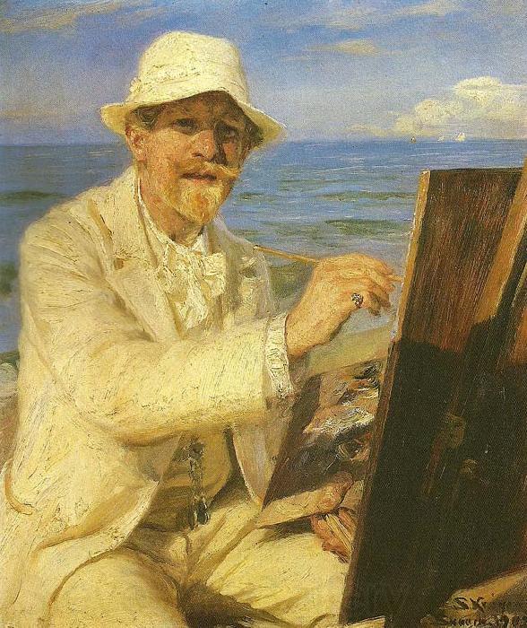 Peder Severin Kroyer selvportrat